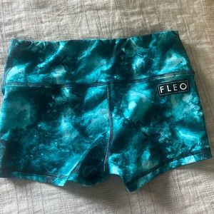 Turquoise stone high rise original FLEO shorts